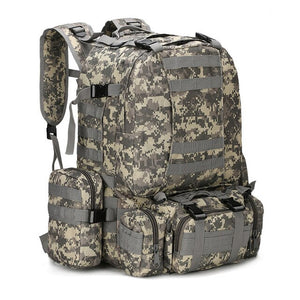 Military Camo Survival Backpack