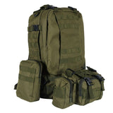 Outdoor Waterproof  600D Nylon Backpack Molle Assault Army Military Tactical Rucksacks Camping Hiking Survival Hunting Ba