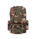 Military Camo Survival Backpack