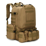 Military Camo Survival Backpack